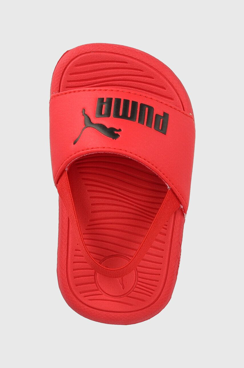 Puma Otroški sandali Cool Cat 2.0 Backstrap AC Inf rdeča barva - Pepit.si