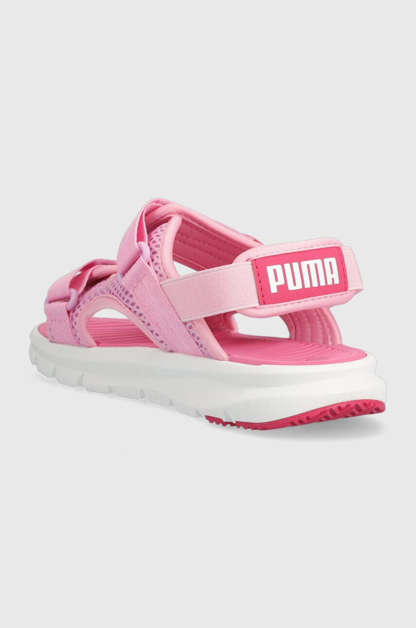 Puma Otroški sandali Evolve Sandal Jr roza barva - Pepit.si