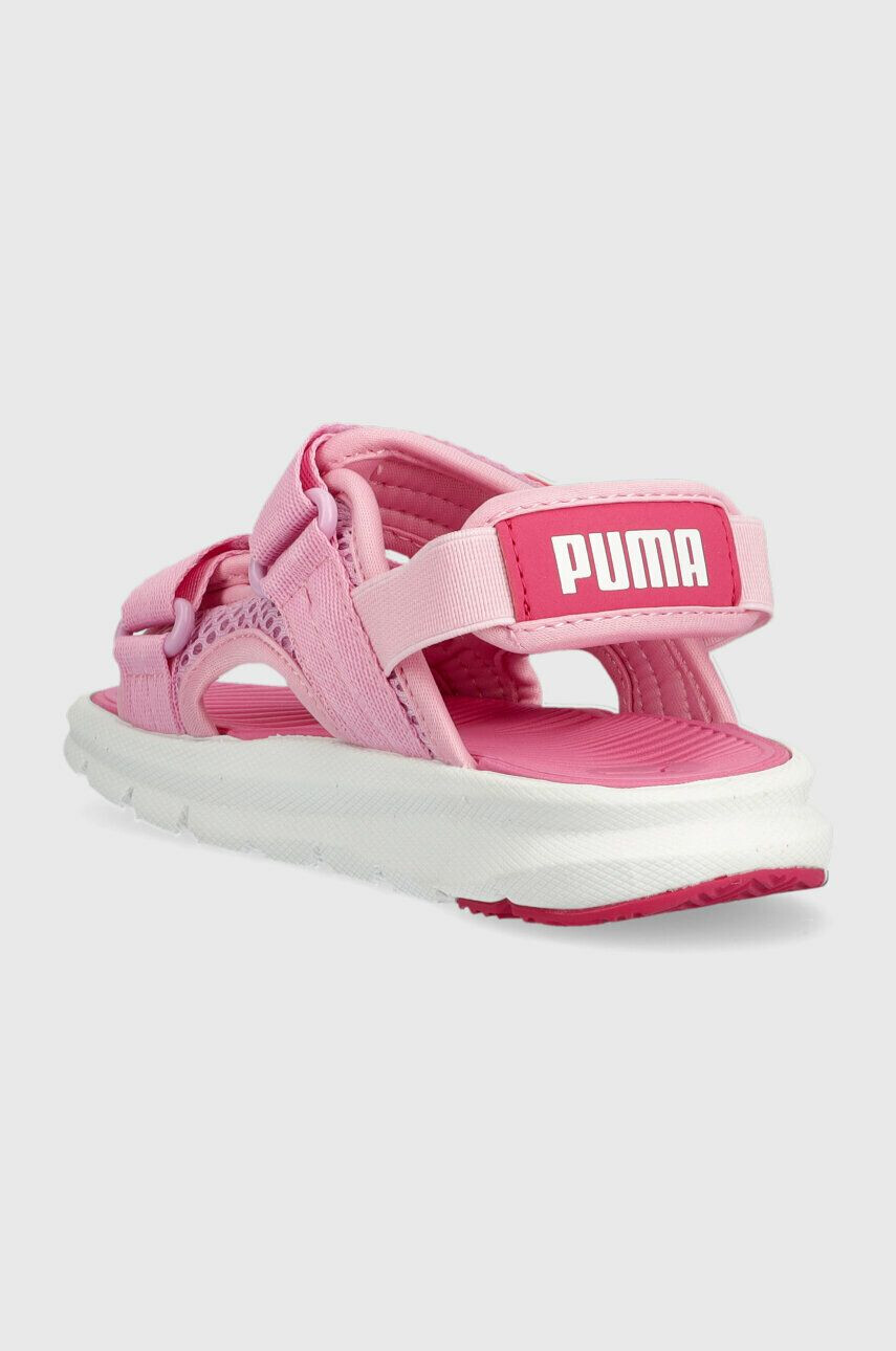 Puma Otroški sandali Evolve Sandal PS roza barva - Pepit.si