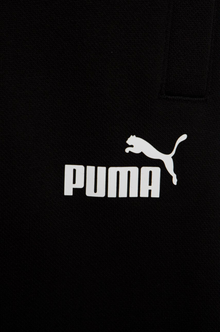 Puma Otroški spodnji del trenirke črna barva - Pepit.si