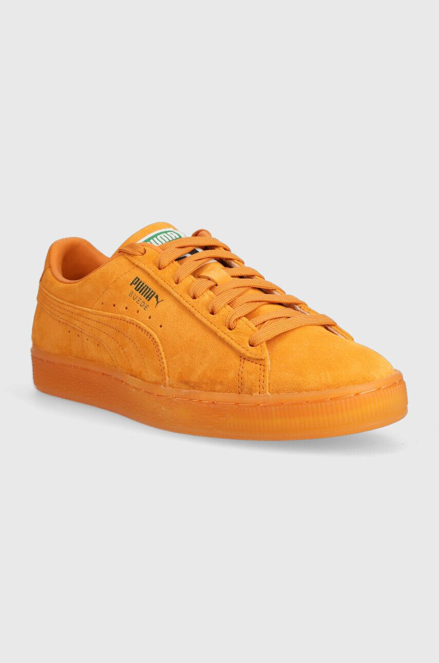 Puma Superge iz semiša Suede Classic XXI turkizna barva 374915.m - Pepit.si