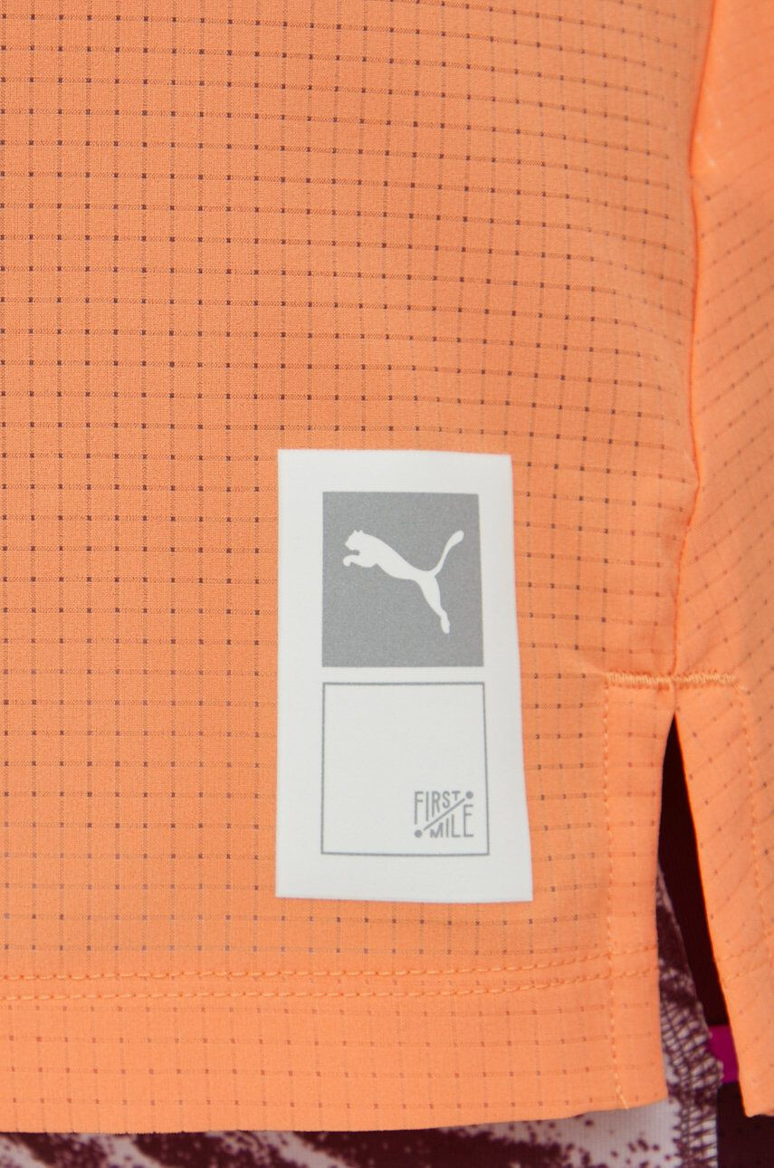 Puma Top za tek X First Mile oranžna barva - Pepit.si