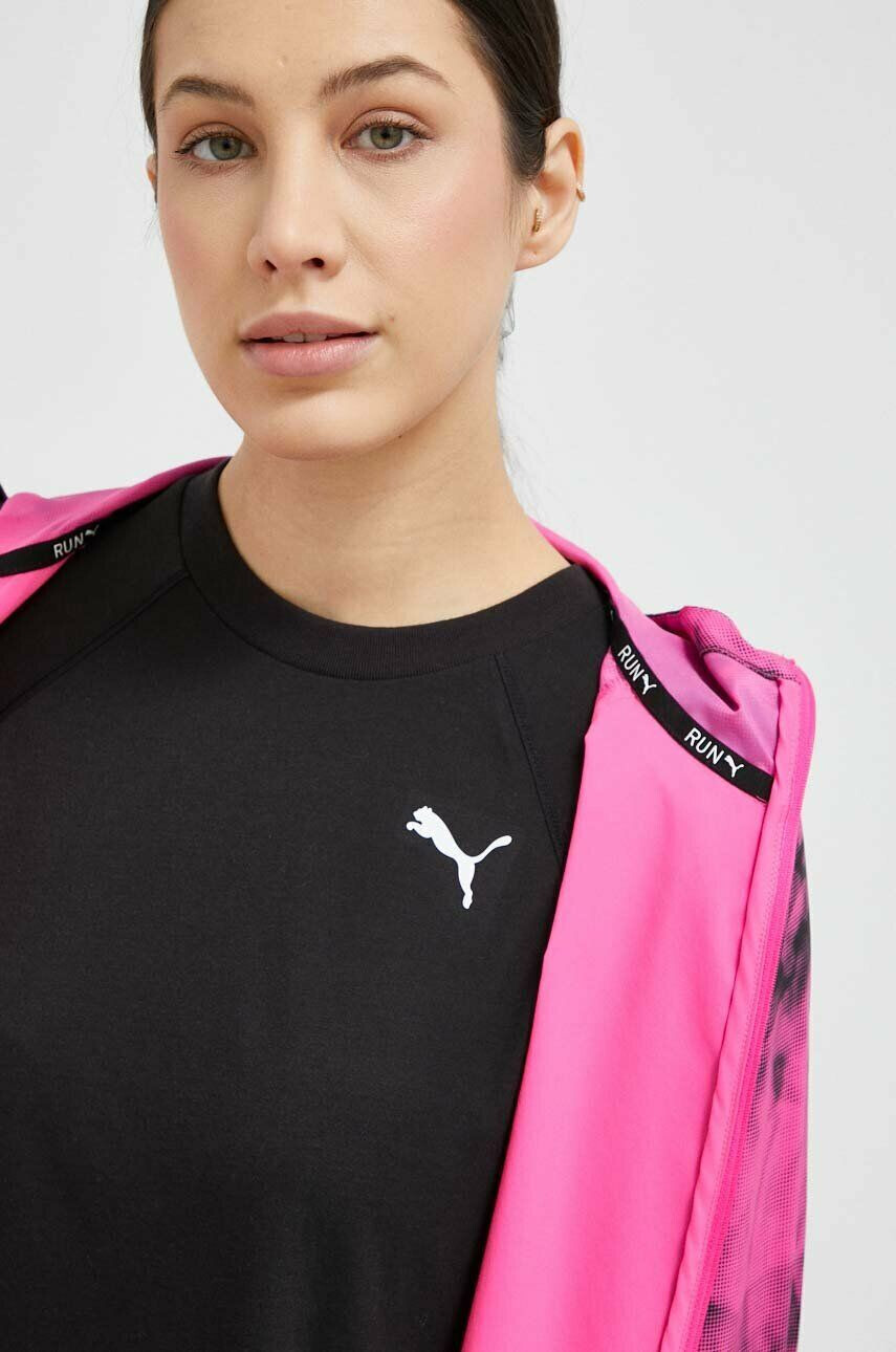 Puma Vetrovka Favourite roza barva - Pepit.si