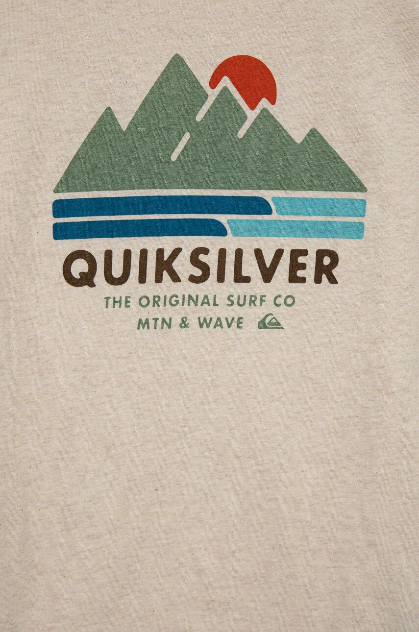 Quiksilver Otroška bombažna kratka majica - Pepit.si