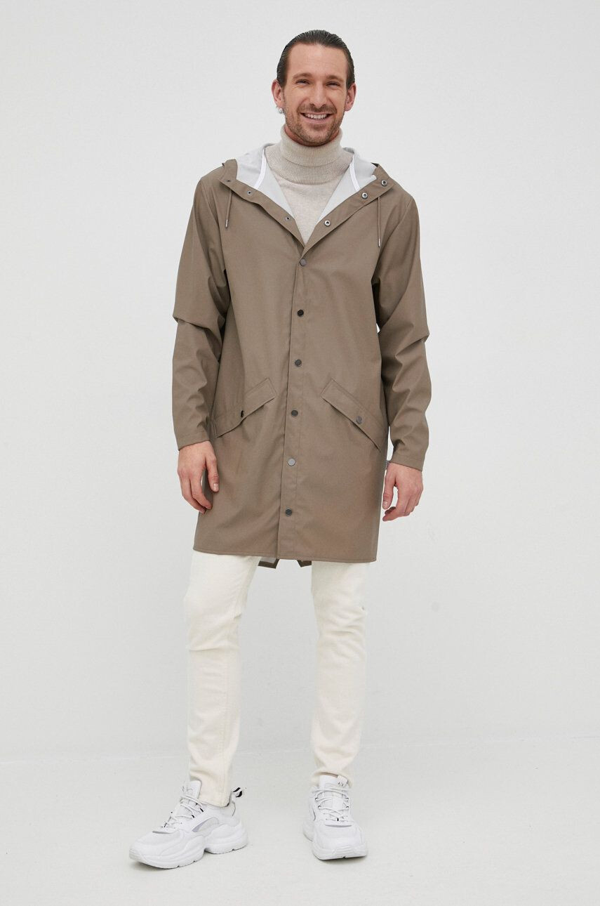 Rains Jakna 12020 Long Jacket - Pepit.si