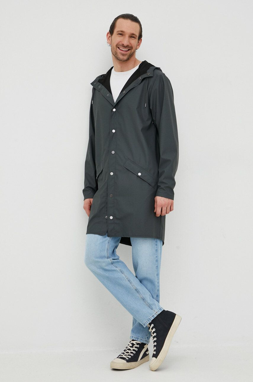 Rains Jakna 12020 Long Jacket - Pepit.si