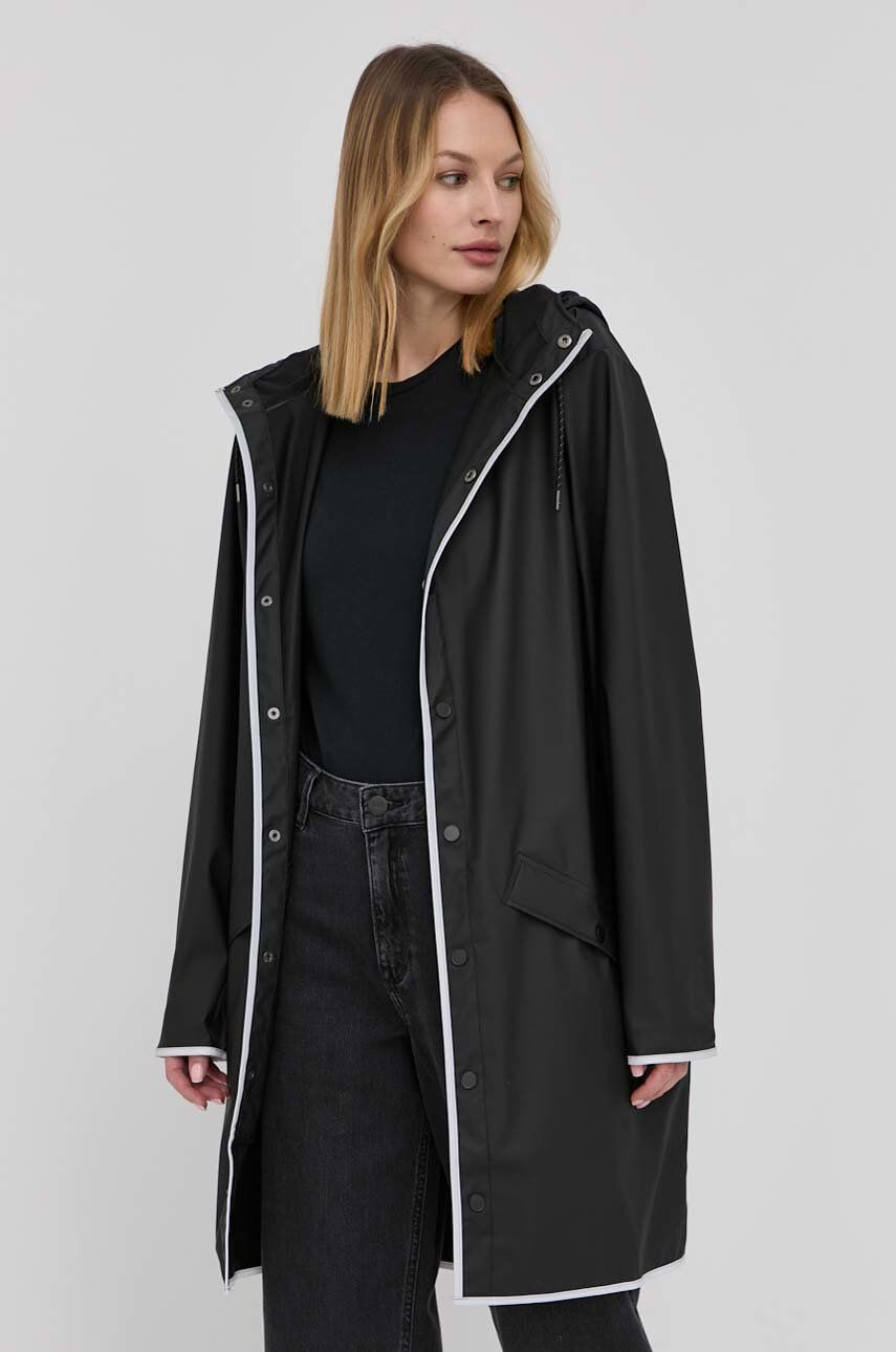 Rains Jakna 18540 Long Jacket Reflective - Pepit.si