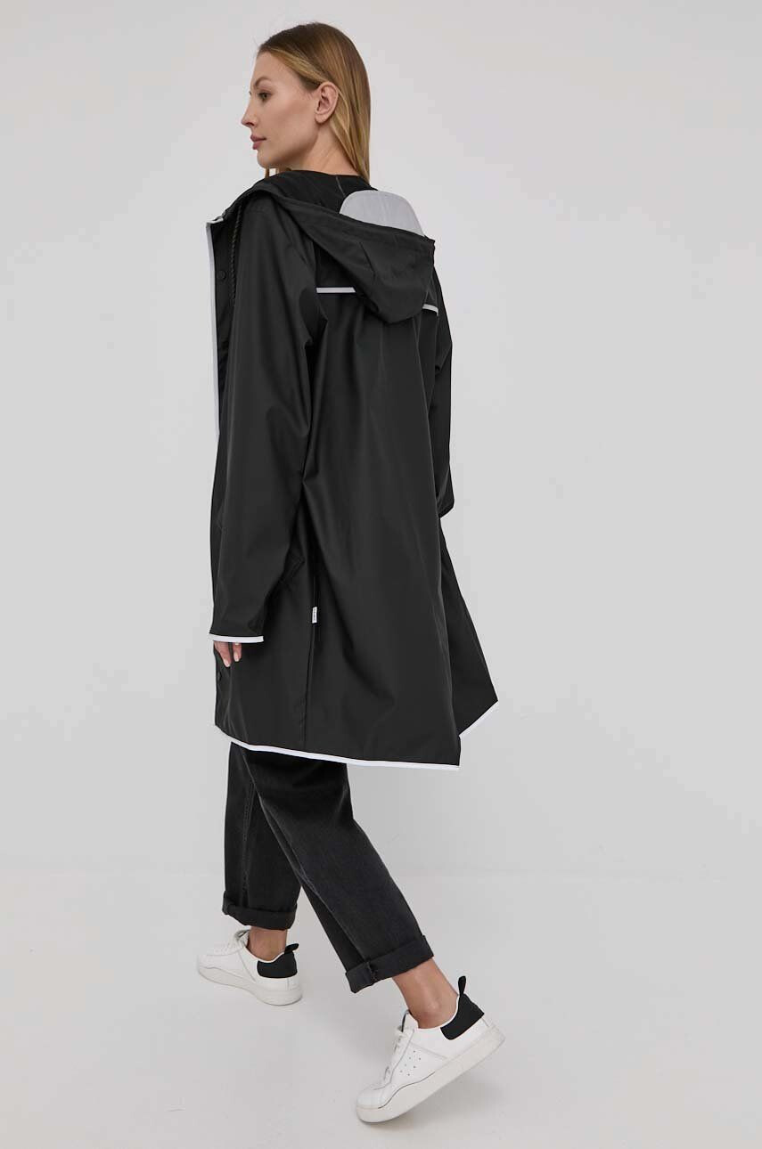 Rains Jakna 18540 Long Jacket Reflective - Pepit.si