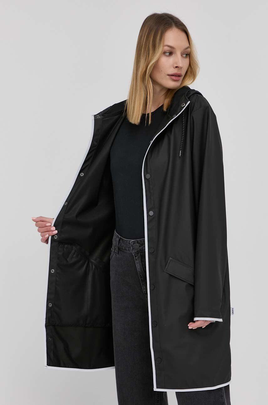 Rains Jakna 18540 Long Jacket Reflective - Pepit.si