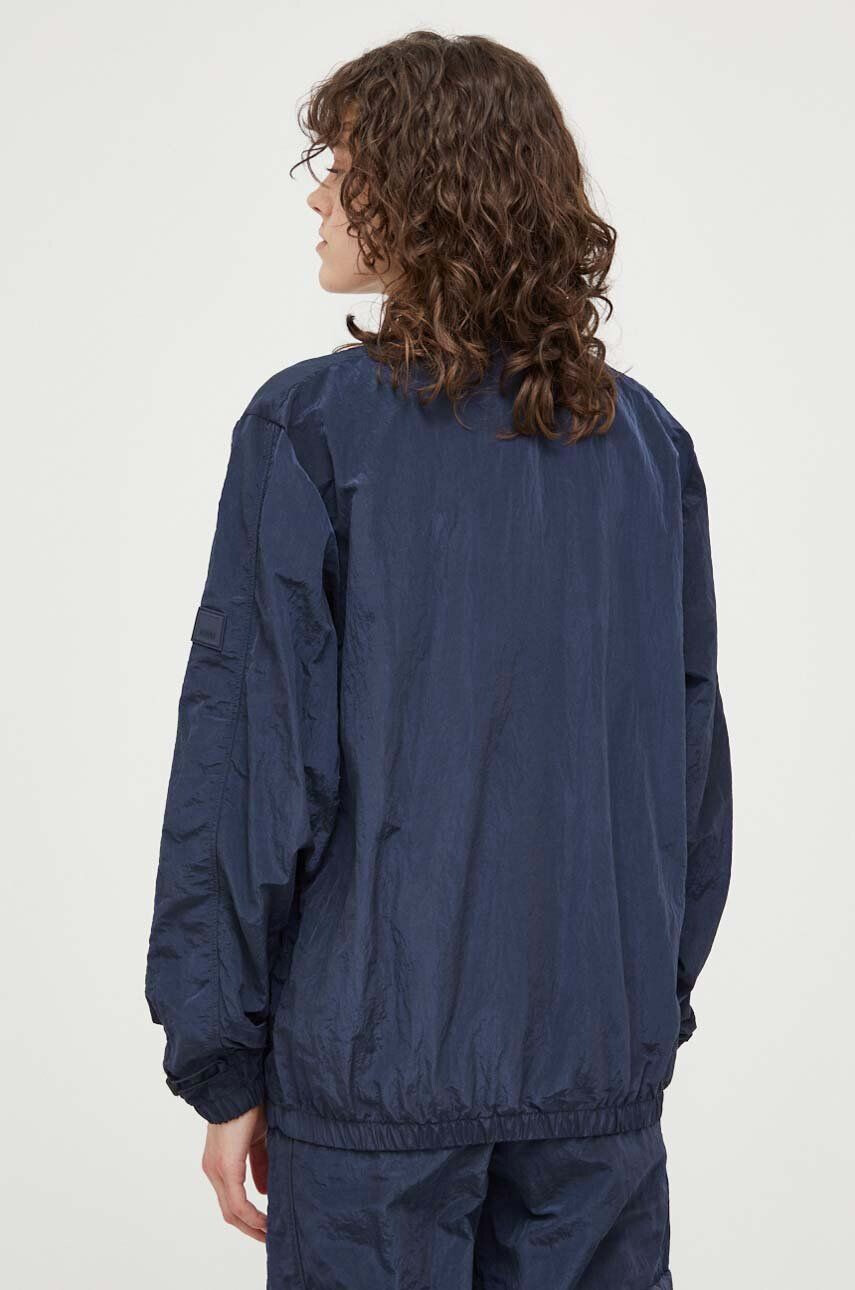 Rains Jakna 18960 Bomber Jacket mornarsko modra barva - Pepit.si