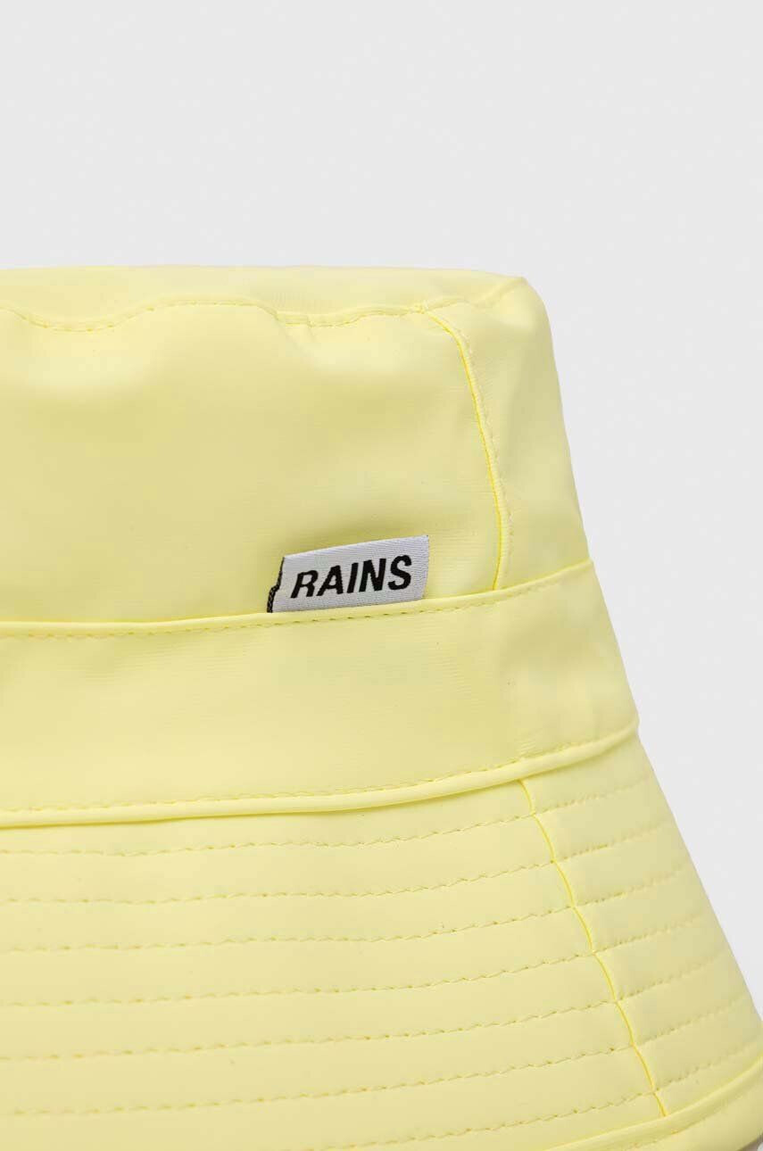 Rains Klobuk 20010 Bucket Hat rumena barva - Pepit.si