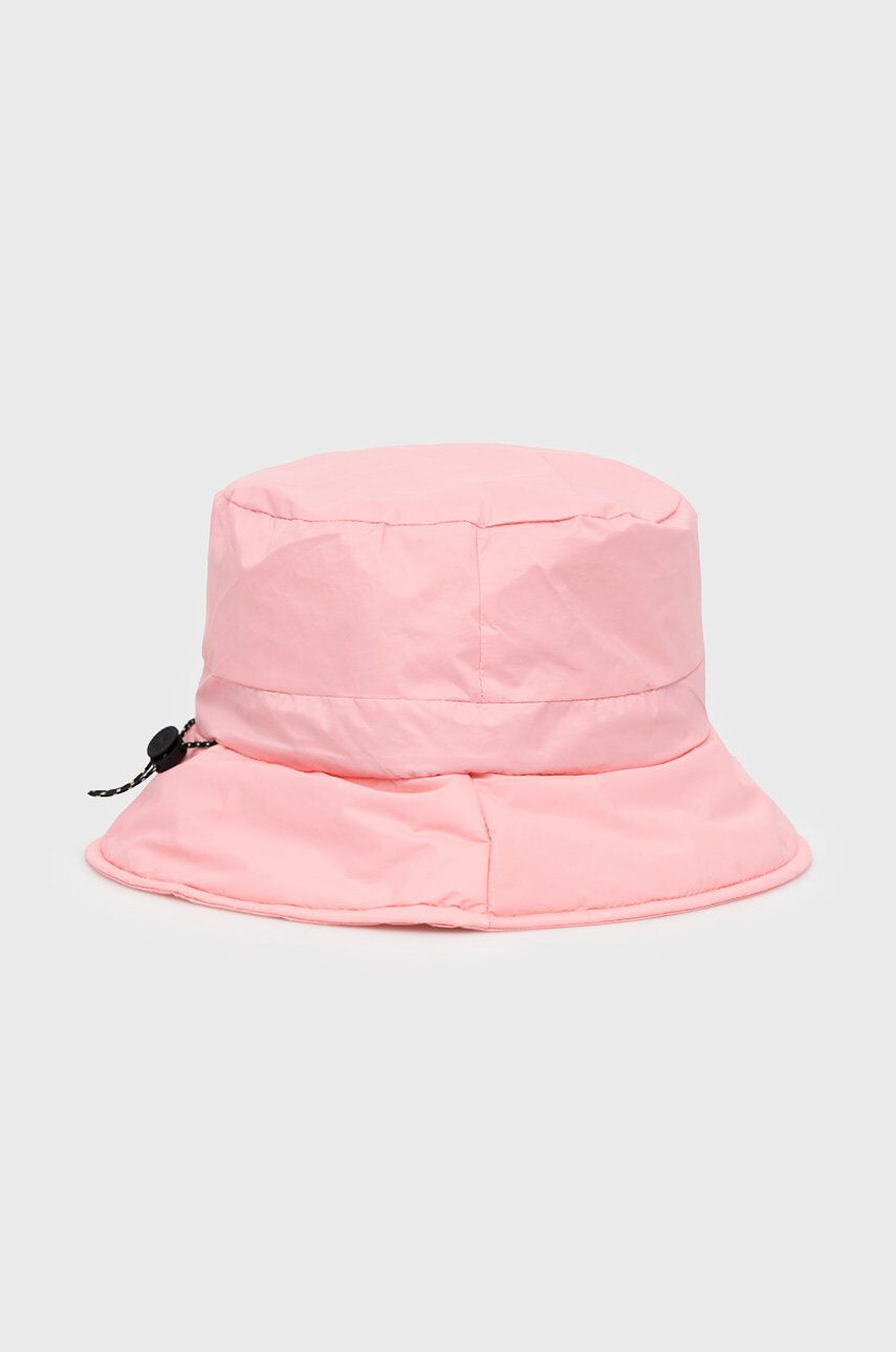 Rains Klobuk 20040 Padded Nylon Bucket Hat roza barva - Pepit.si