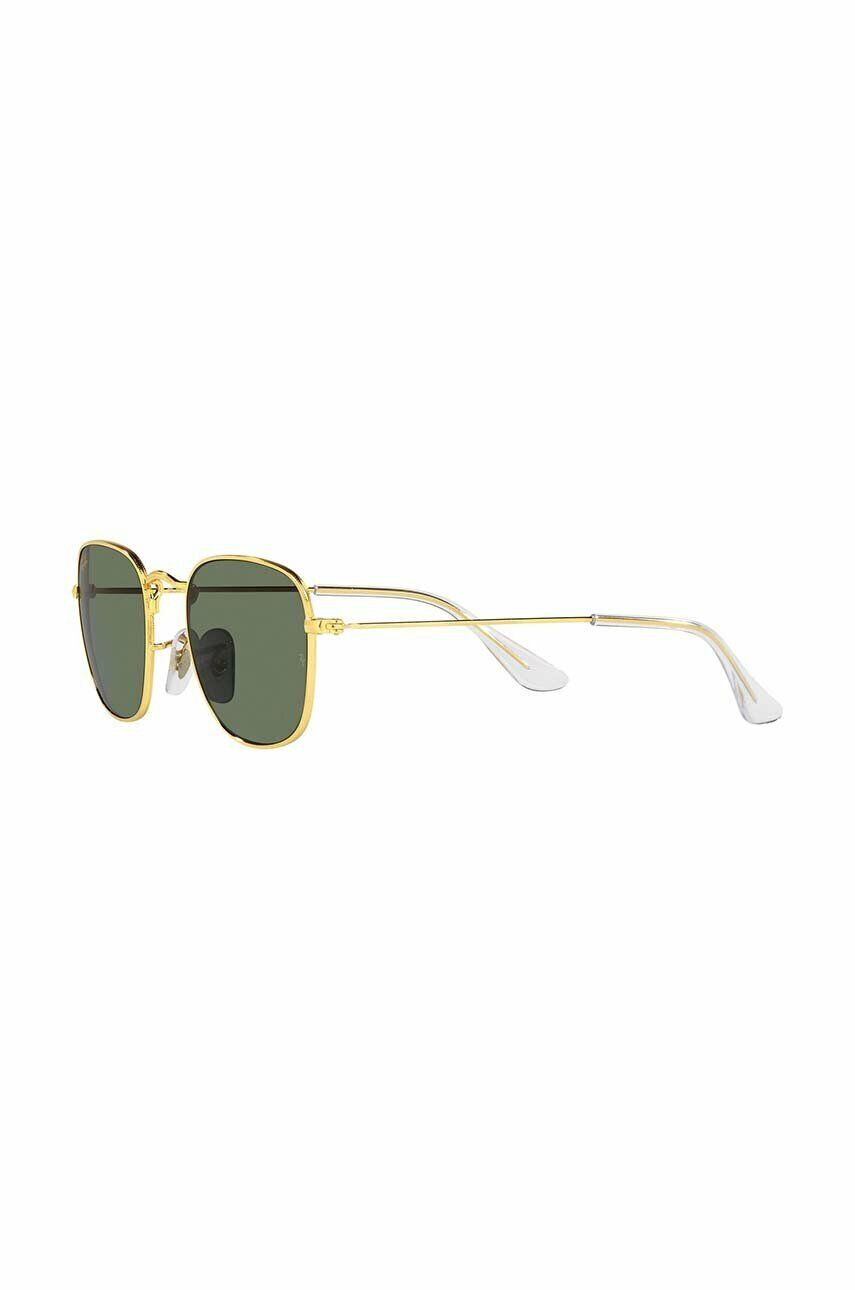 Ray-Ban Otroška sončna očala Frank Kids zelena barva 0RJ9557S - Pepit.si