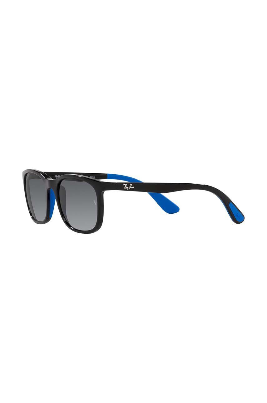 Ray-Ban Otroška sončna očala Junior mornarsko modra barva 0RJ9076S-Polarized - Pepit.si