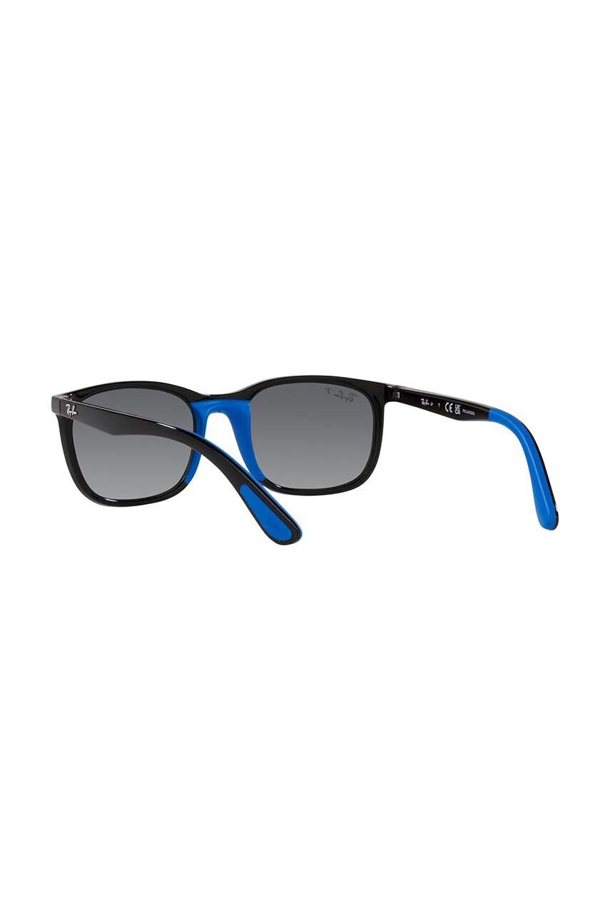 Ray-Ban Otroška sončna očala Junior mornarsko modra barva 0RJ9076S-Polarized - Pepit.si