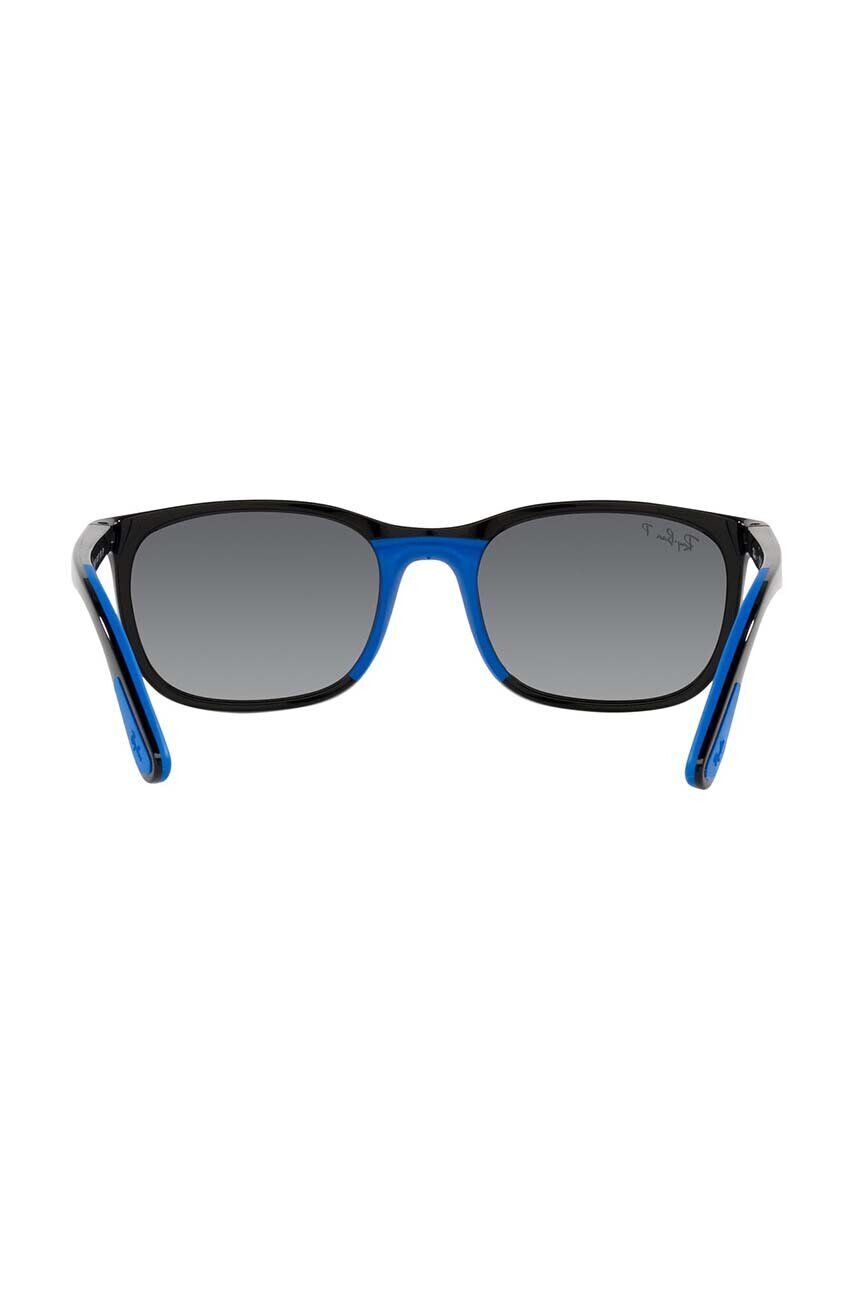 Ray-Ban Otroška sončna očala Junior mornarsko modra barva 0RJ9076S-Polarized - Pepit.si