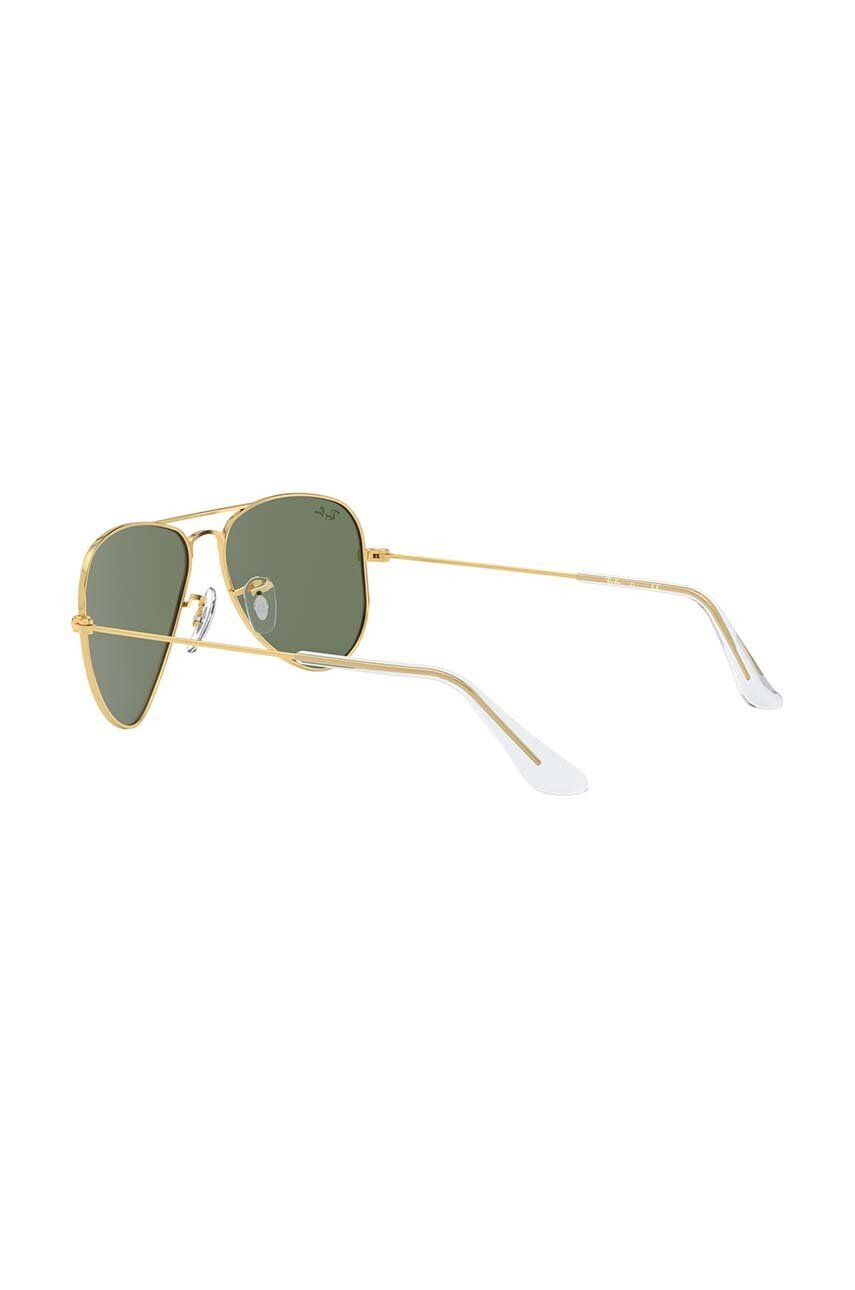 Ray-Ban Otroška sončna očala Junior Aviator zelena barva 0RJ9506S - Pepit.si