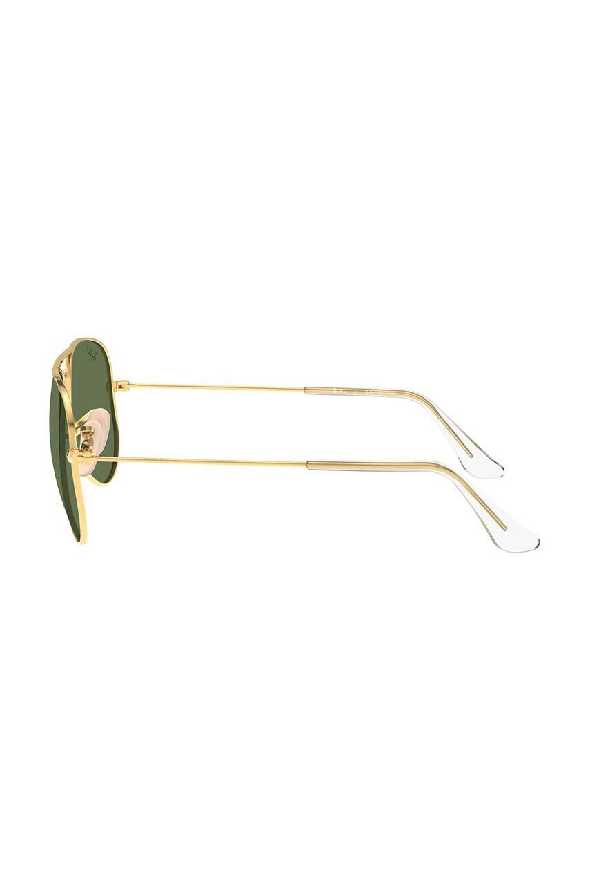 Ray-Ban Otroška sončna očala Junior Aviator zelena barva 0RJ9506S-Polarized - Pepit.si