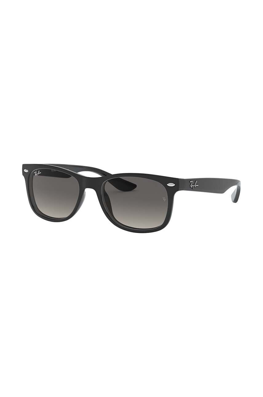 Ray-Ban Otroška sončna očala Junior New Wayfarer črna barva 0RJ9052S - Pepit.si