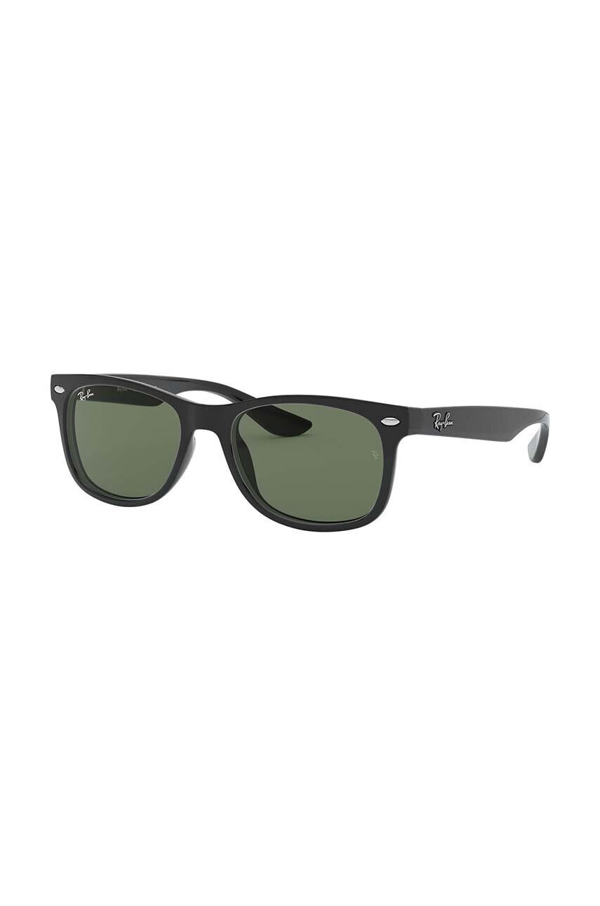 Ray-Ban Otroška sončna očala Junior New Wayfarer zelena barva 0RJ9052S - Pepit.si