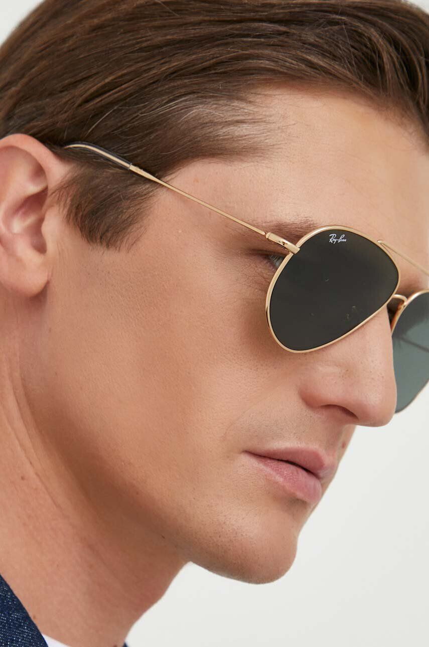 Ray-Ban Sončna očala 0RBR0101S zlata barva - Pepit.si