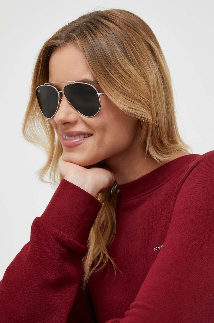 Ray-Ban Sončna očala 0RBR0101S siva barva - Pepit.si