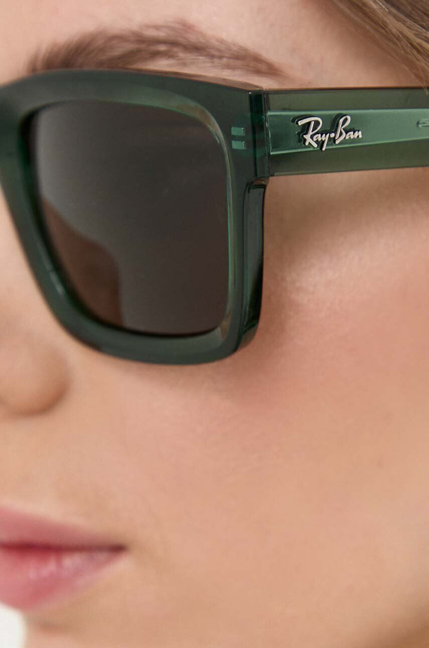 Ray-Ban Sončna očala zelena barva - Pepit.si