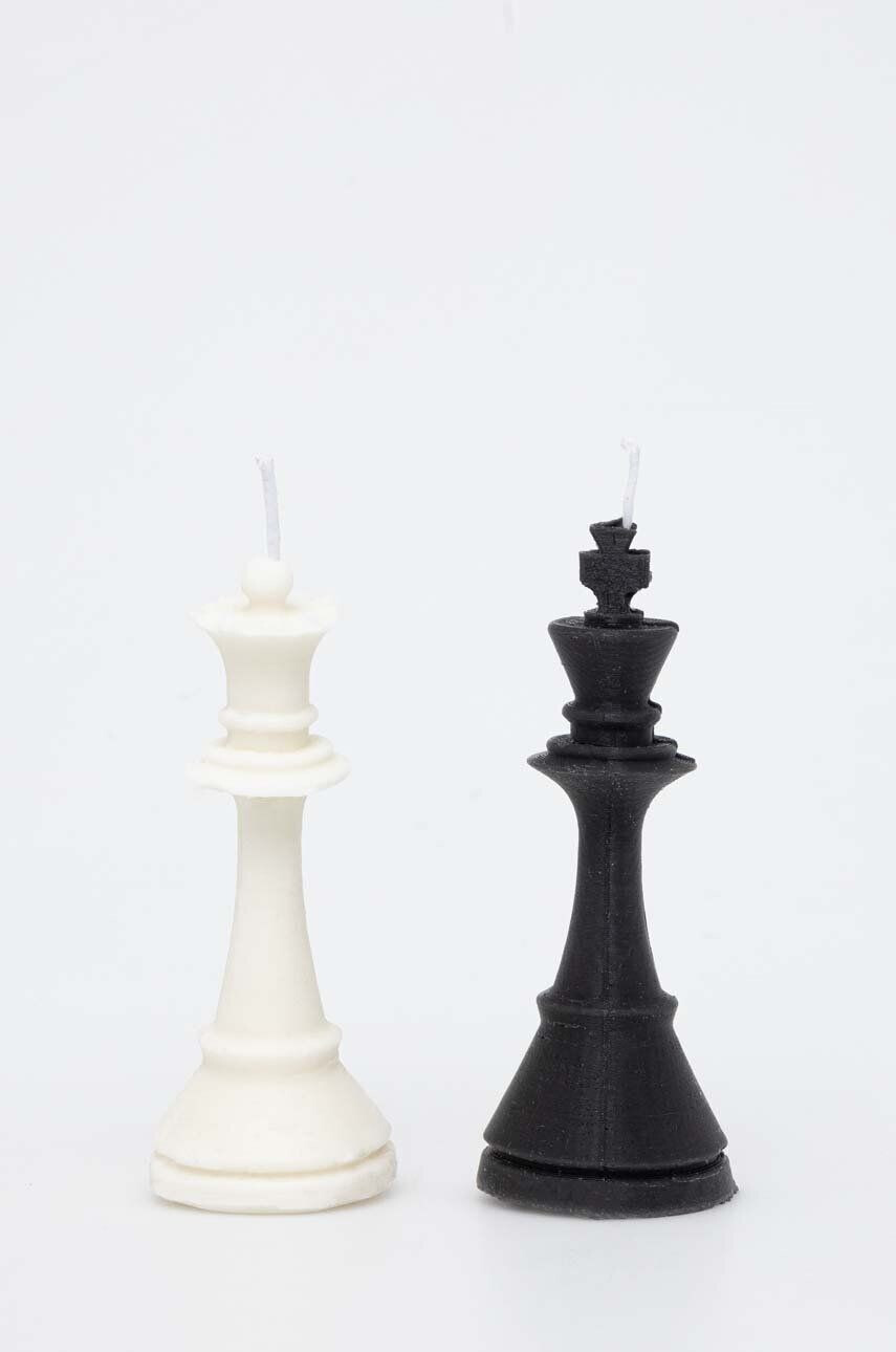 Really Nice Things Komplet sveč Chess Shaped 2-pack - Pepit.si