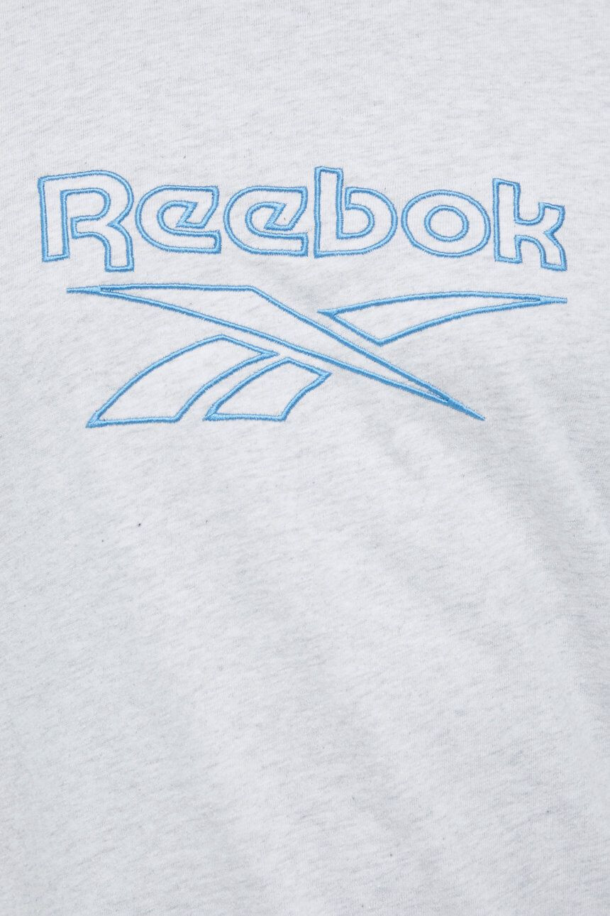 Reebok Classic Bombažen t-shirt siva barva - Pepit.si