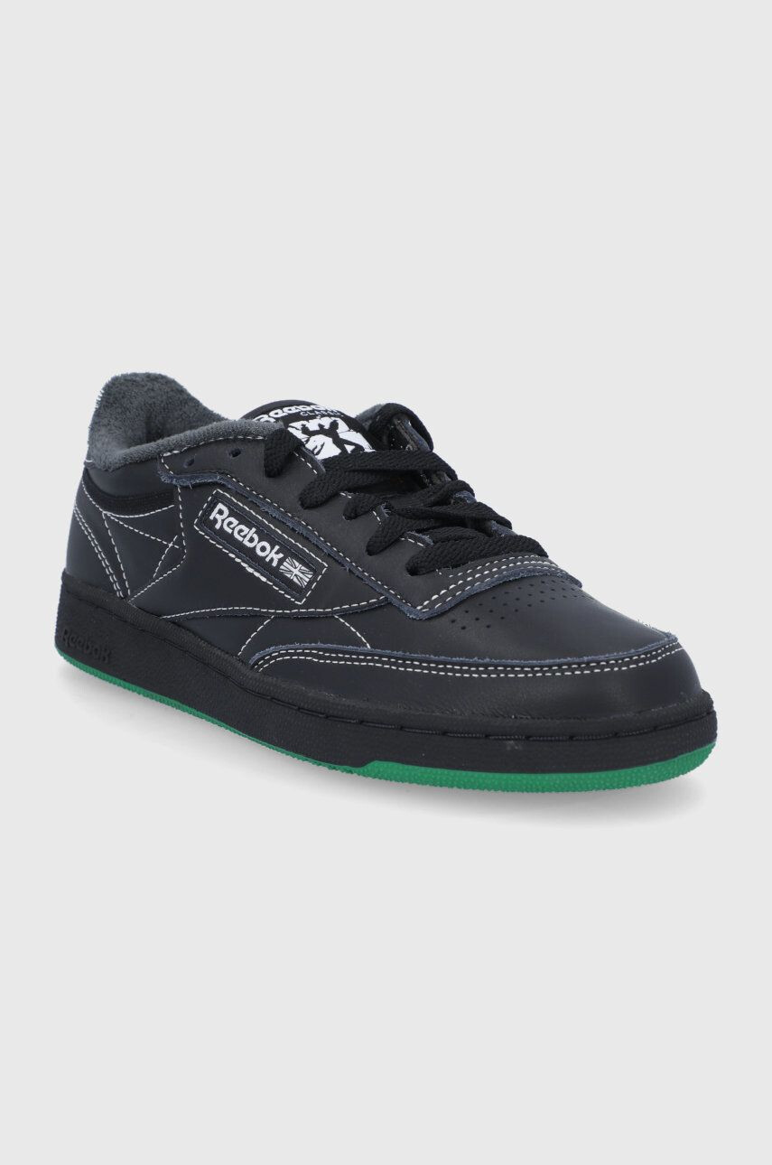 Reebok Classic Čevlji Club C 85 črna barva GX8318 - Pepit.si