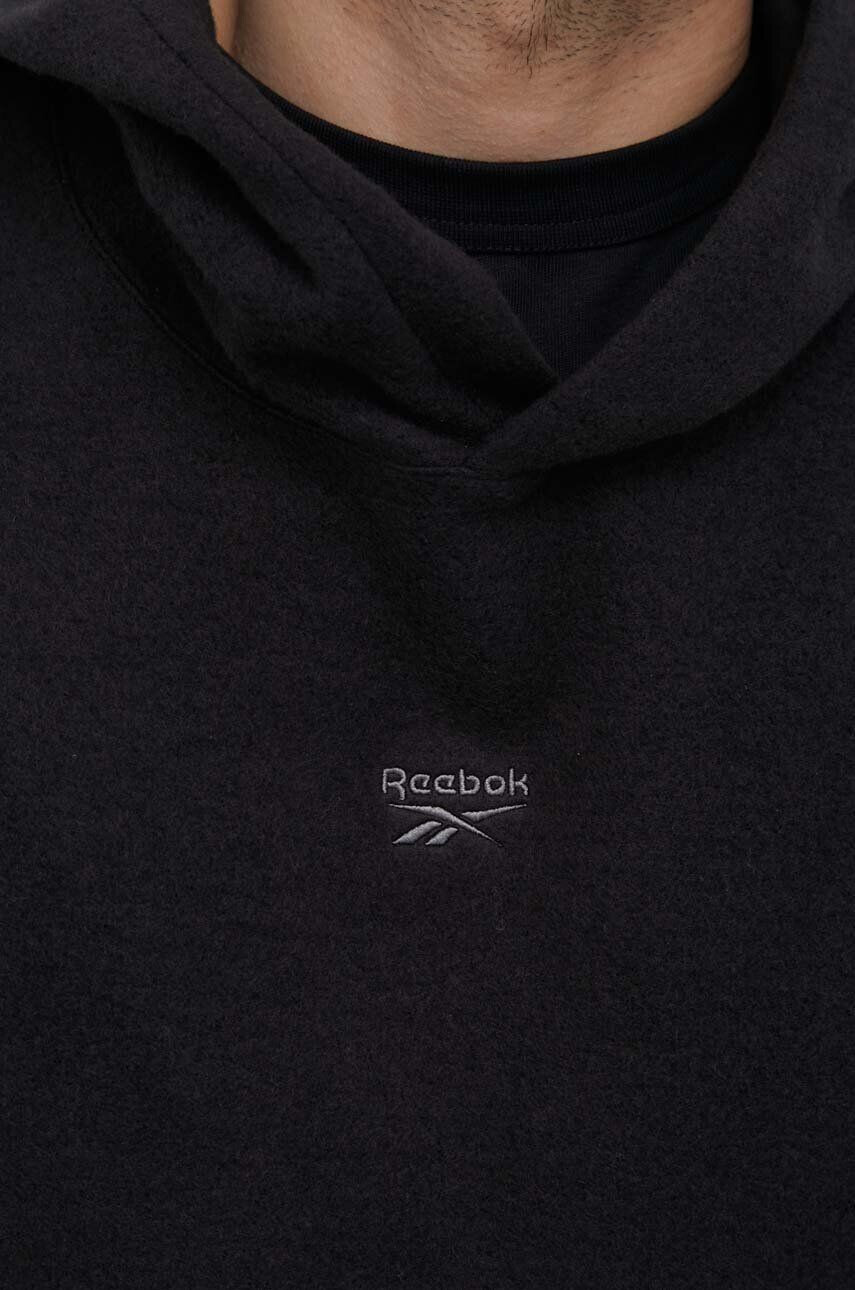 Reebok Classic Pulover črna barva s kapuco - Pepit.si