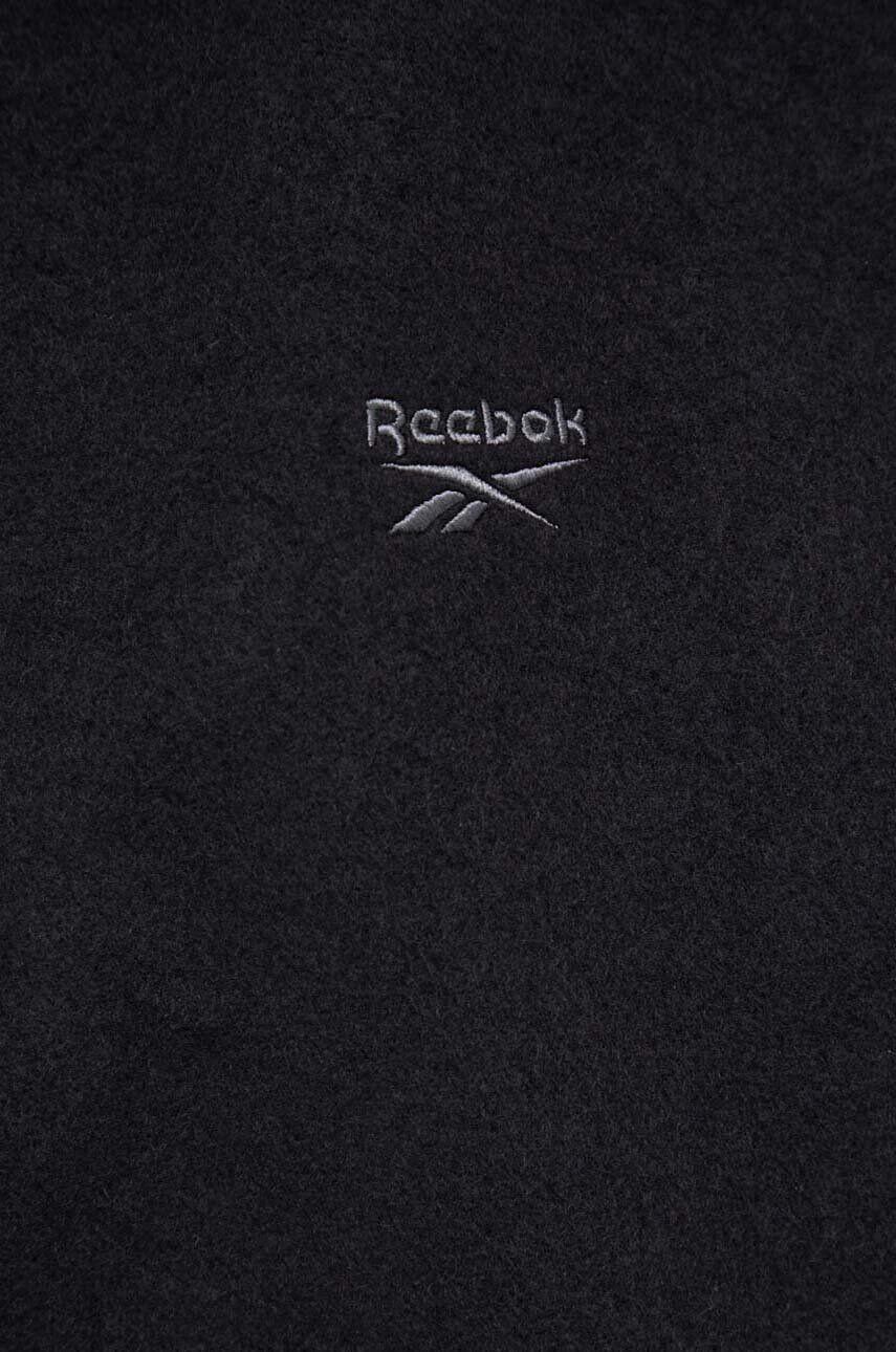 Reebok Classic Pulover črna barva s kapuco - Pepit.si