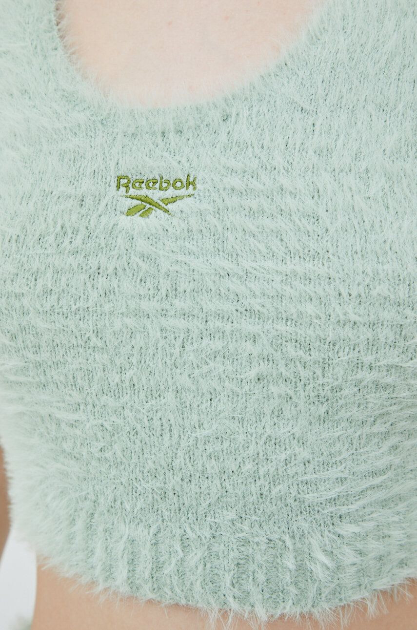 Reebok Classic Top ženski zelena barva - Pepit.si