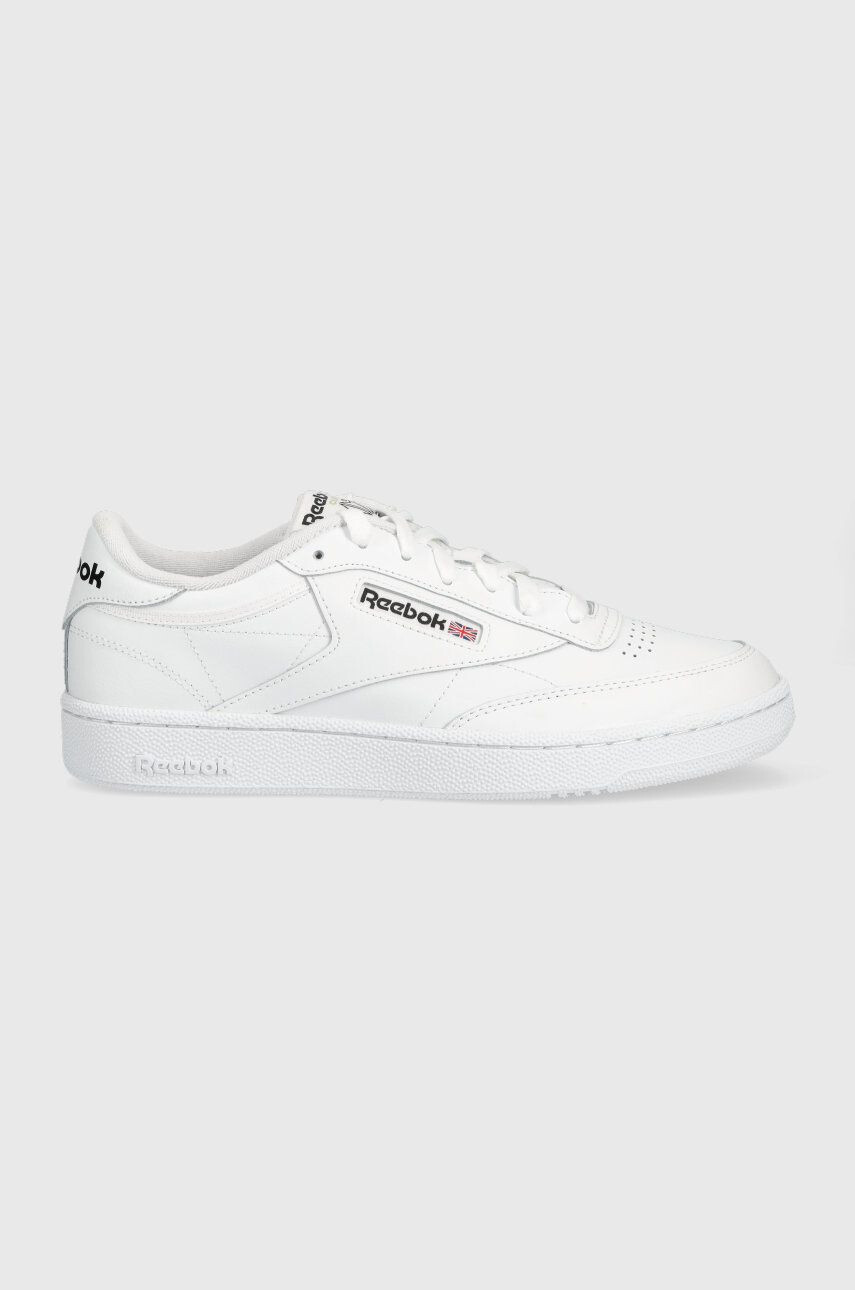 Reebok Classic Usnjene superge CLUB C 85 GZ1605 bela barva - Pepit.si