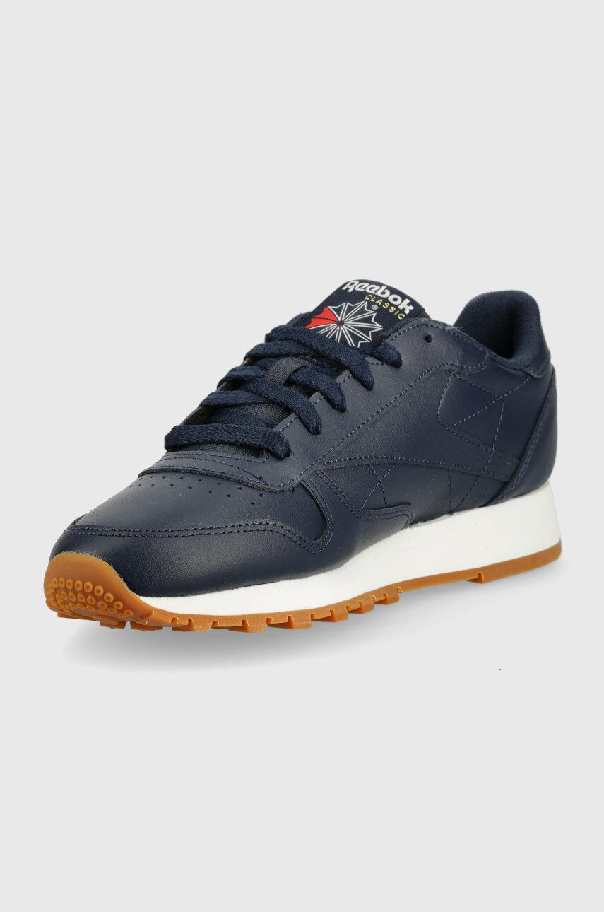 Reebok Classic Usnjene superge mornarsko modra barva - Pepit.si