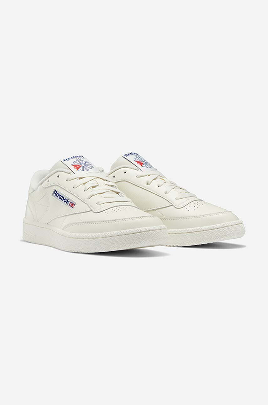 Reebok Classic Usnjene superge Club C 85 bela barva HP4321 - Pepit.si