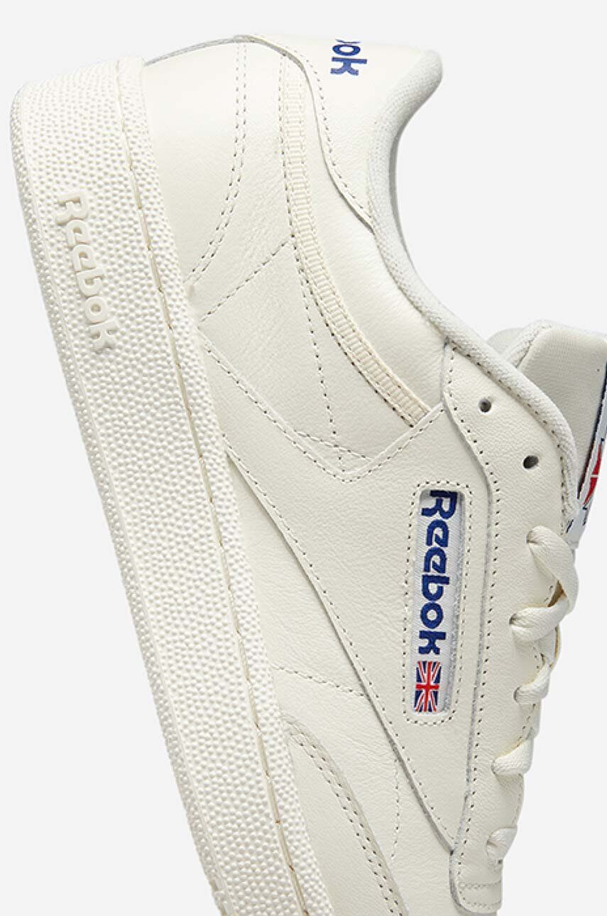 Reebok Classic Usnjene superge Club C 85 bela barva HP4321 - Pepit.si