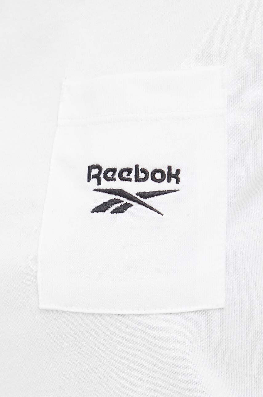 Reebok Kratka majica ženski bela barva - Pepit.si