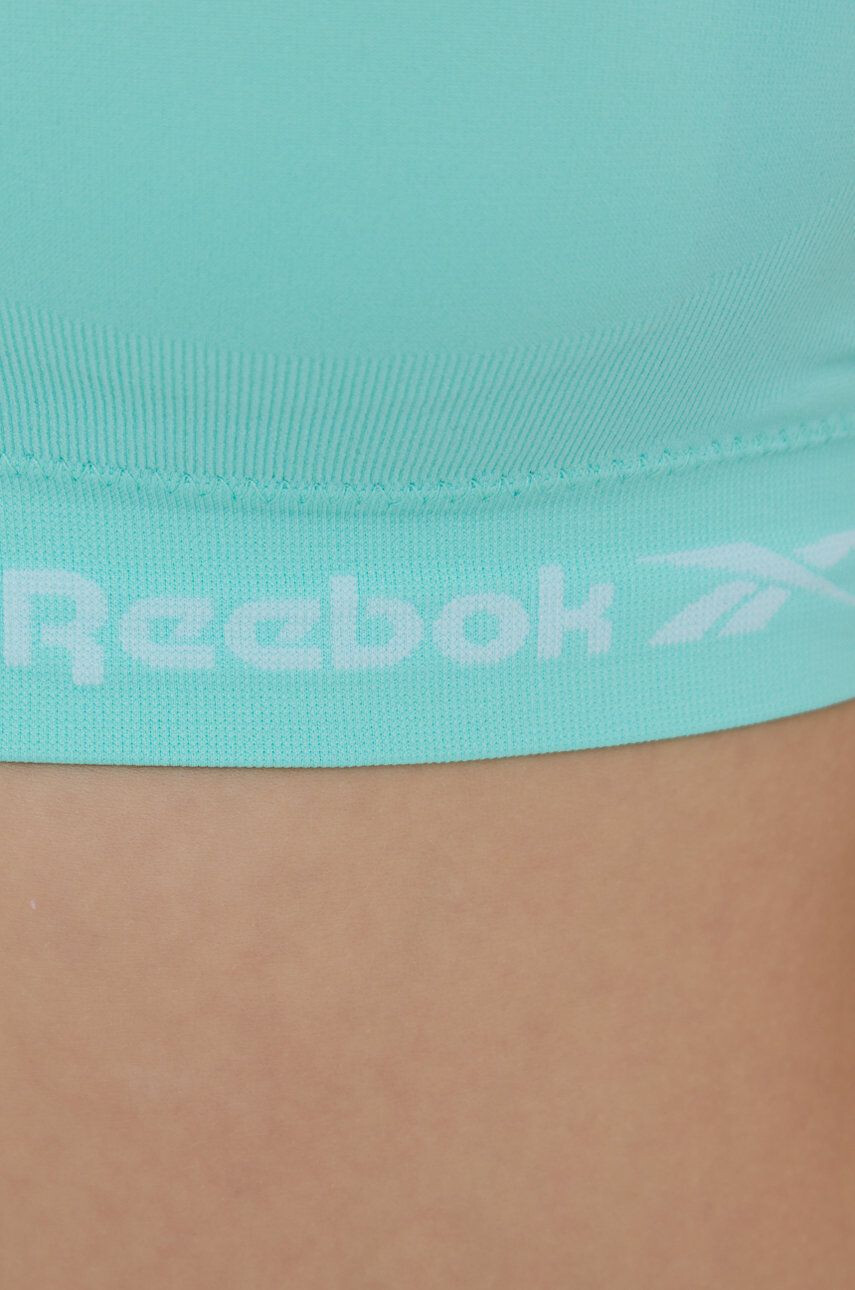 Reebok Modrček turkizna barva - Pepit.si