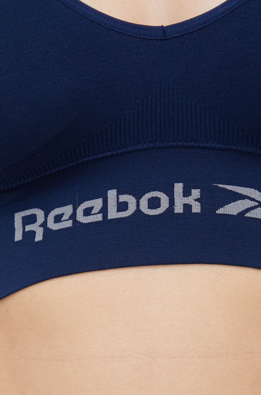 Reebok Športni modrček mornarsko modra barva - Pepit.si