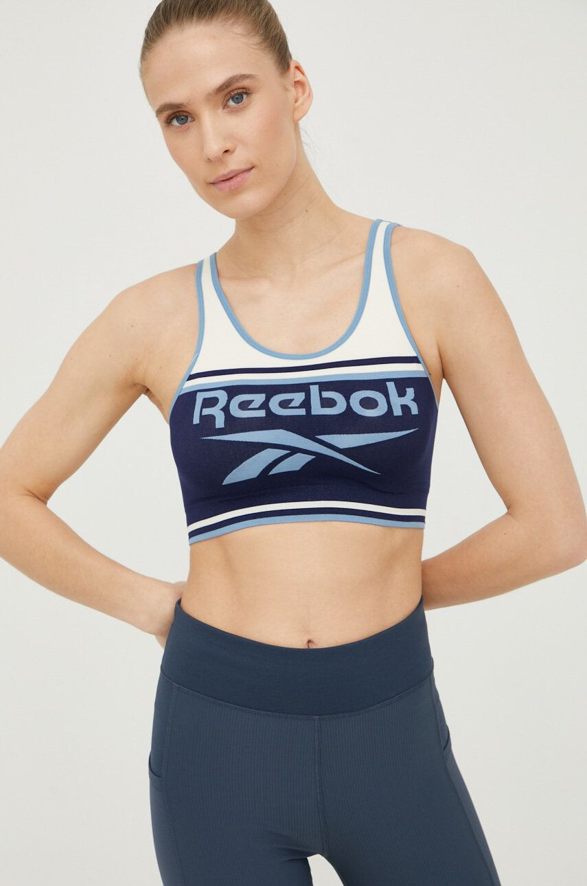 Reebok Športni modrček Kerys mornarsko modra barva - Pepit.si