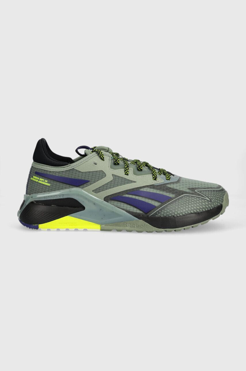 Reebok Superge za trening X2 TR Adventur zelena barva - Pepit.si