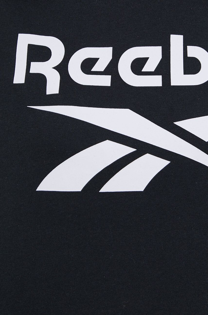 Reebok T-shirt ženski črna barva - Pepit.si