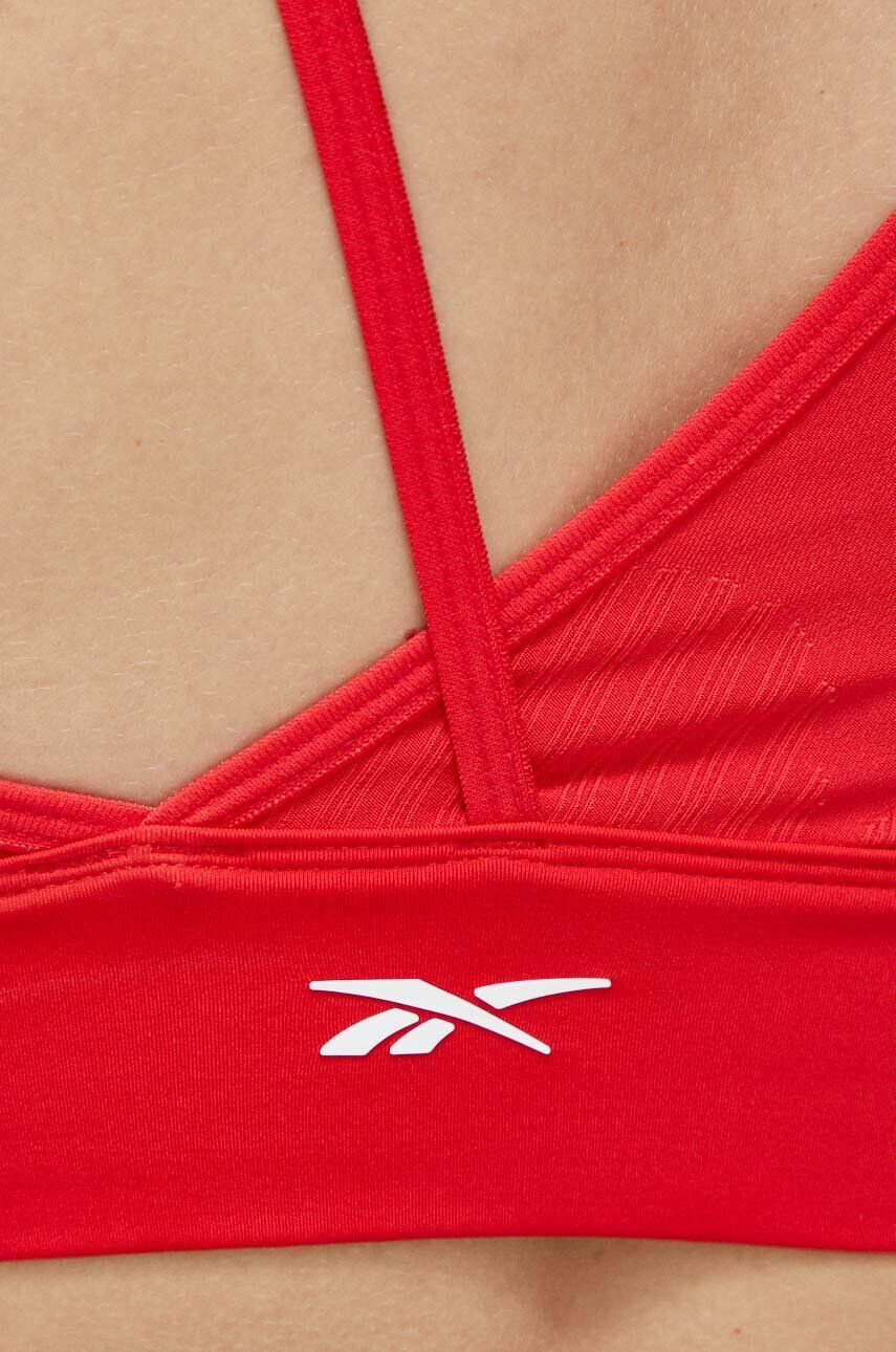 Reebok Top za vadbo rdeča barva - Pepit.si