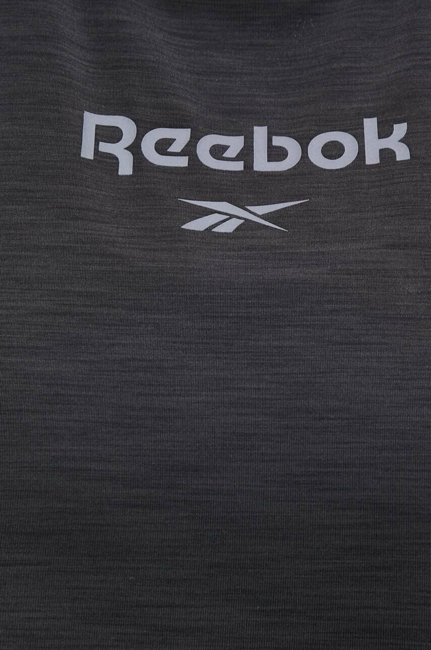 Reebok Top za vadbo Activchill Graphic siva barva - Pepit.si