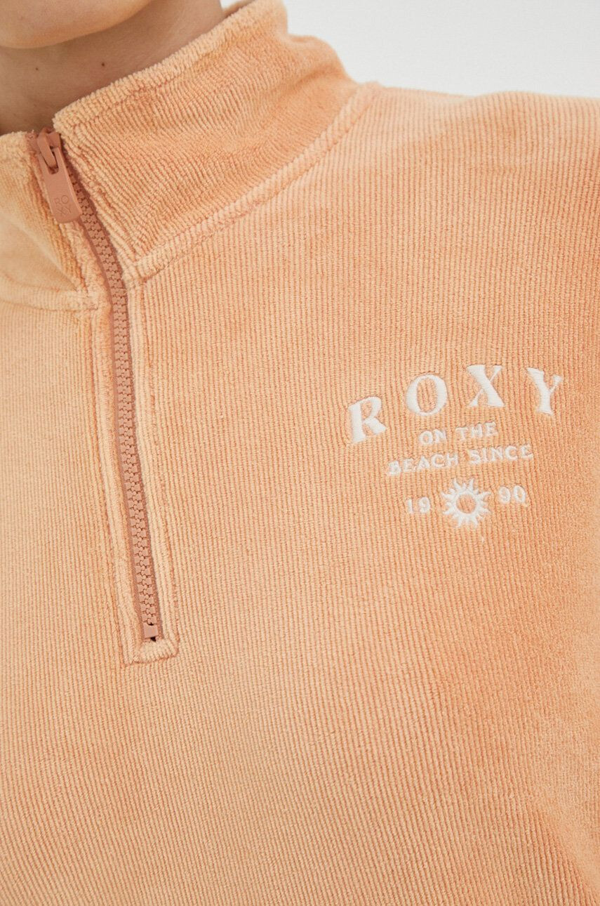 Roxy Bluza ženska rjava barva - Pepit.si