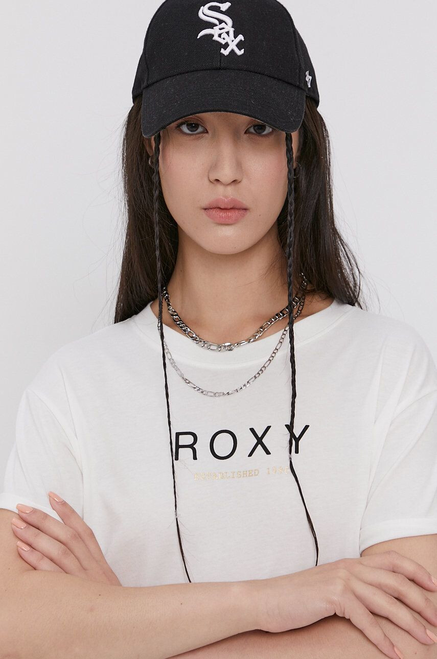 Roxy Bombažen t-shirt - Pepit.si