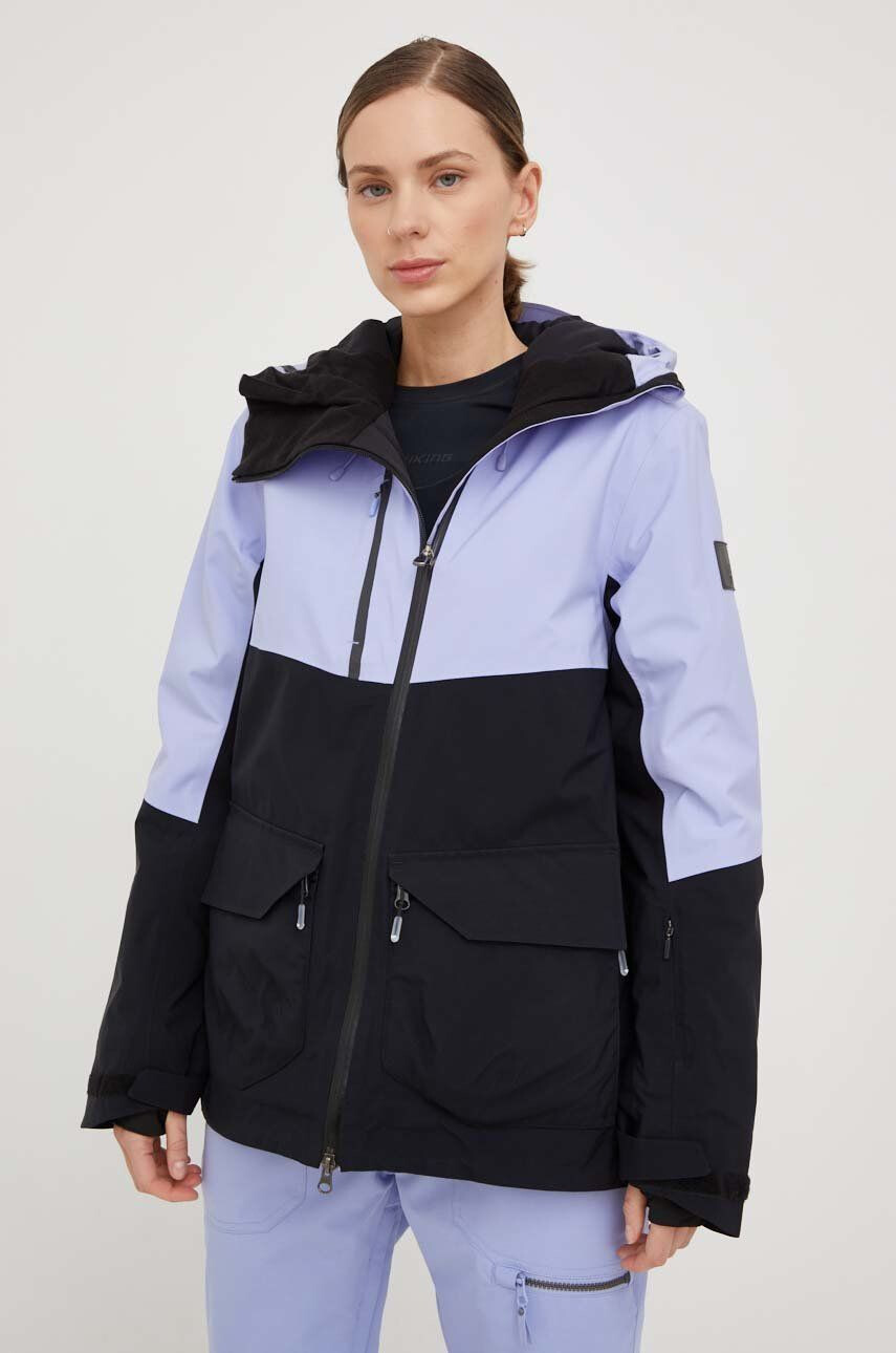 Roxy Jakna GORE-TEX Stretch Pure Lines vijolična barva - Pepit.si