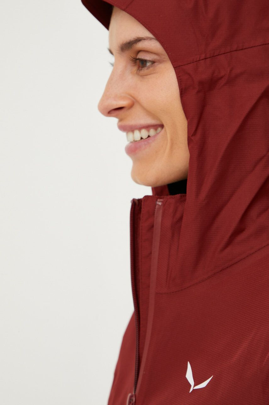 Salewa Outdoor jakna Fanes bordo barva - Pepit.si