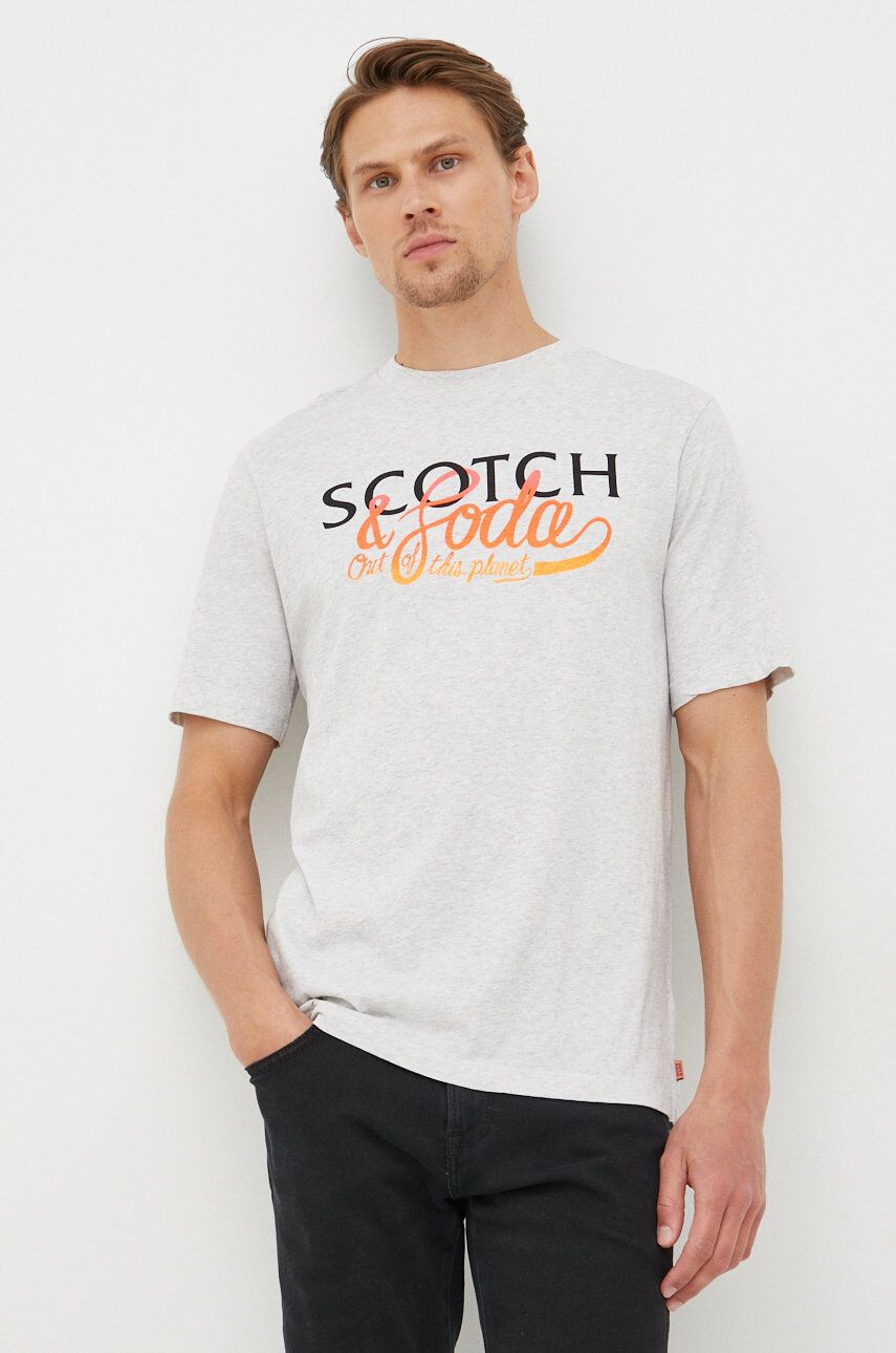 Scotch & Soda Bombažen t-shirt - Pepit.si